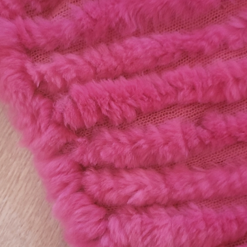 BCBGMaxAzria Fuewrap Rabbit Knit Shawl - Picture 2 of 5